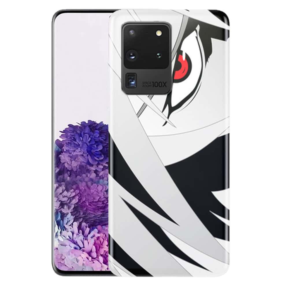 Coque Samsung Galaxy S Naruto Kakashi Oeil Sharingan Silicone Plexi