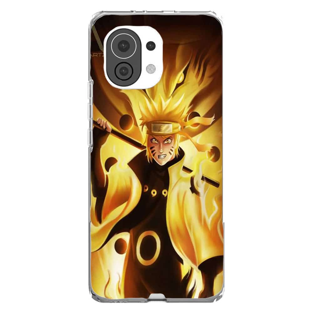 Coque Xiaomi Mi Naruto Chakra Kyubi Silicone Plexi