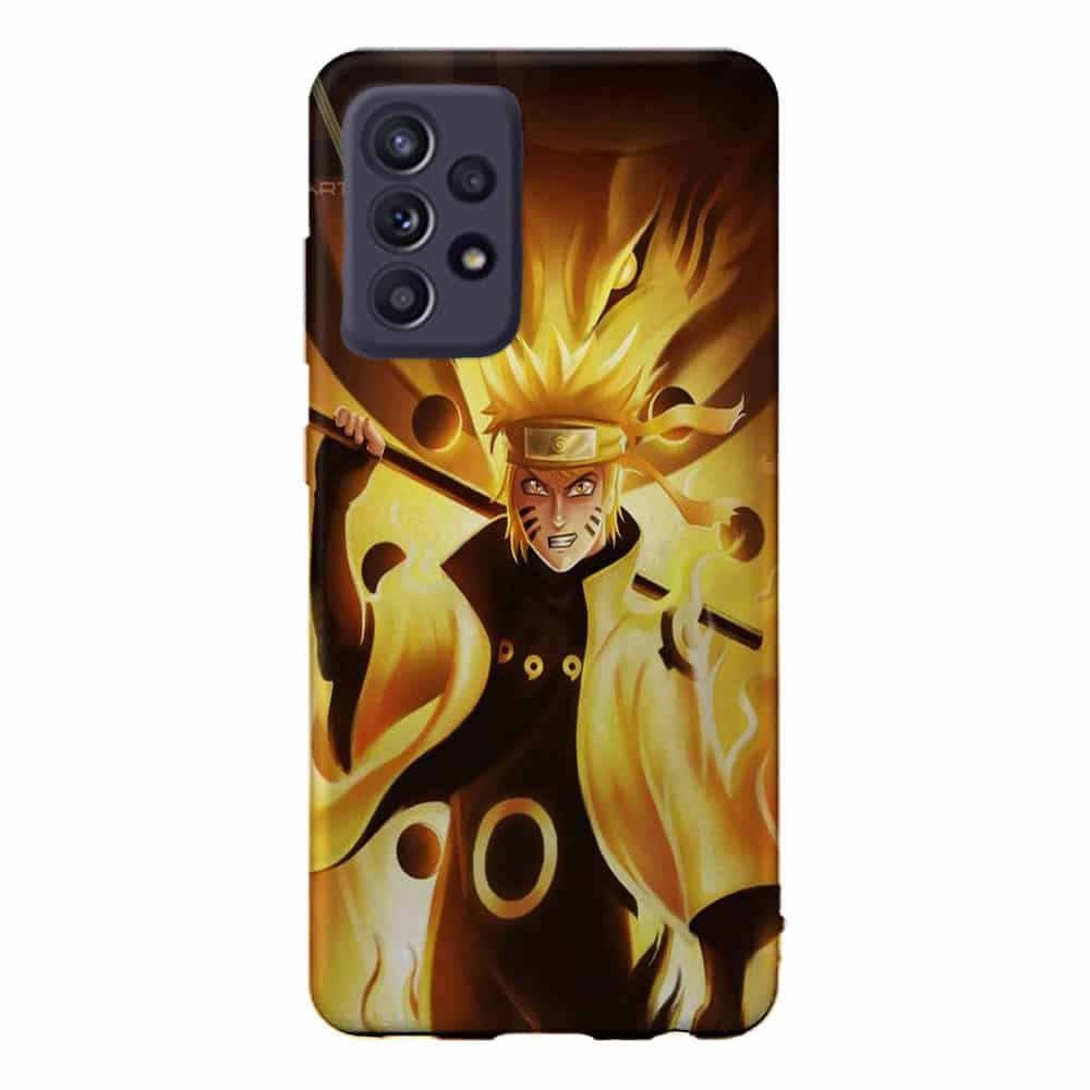 Coque Samsung Galaxy A52 5G Naruto Chakra Kyubi Silicone