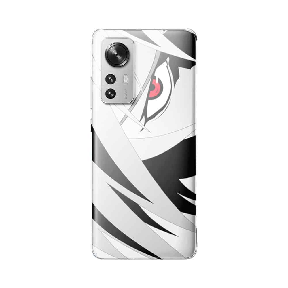 Coque Xiaomi 12 5G Naruto Kakashi Oeil Sharingan Silicone