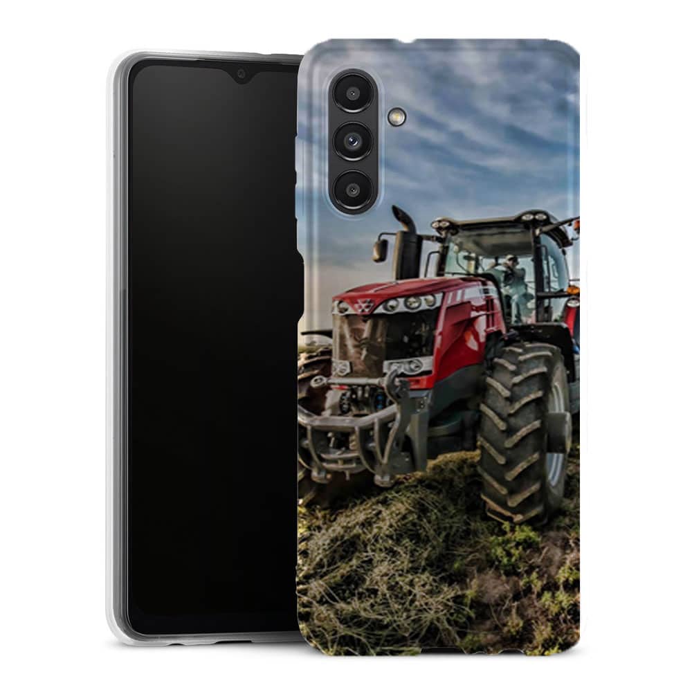 Coque Samsung Galaxy A G Massey Fergusson Tractor Silicone