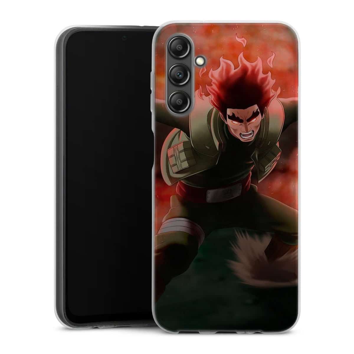 Coque Samsung Galaxy A G Naruto Gai Porte De La Mort Silicone Plexi