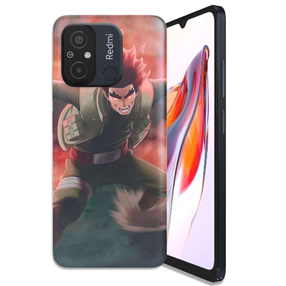 Coque Xiaomi Redmi 12C Naruto Gai Porte De La Mort Silicone