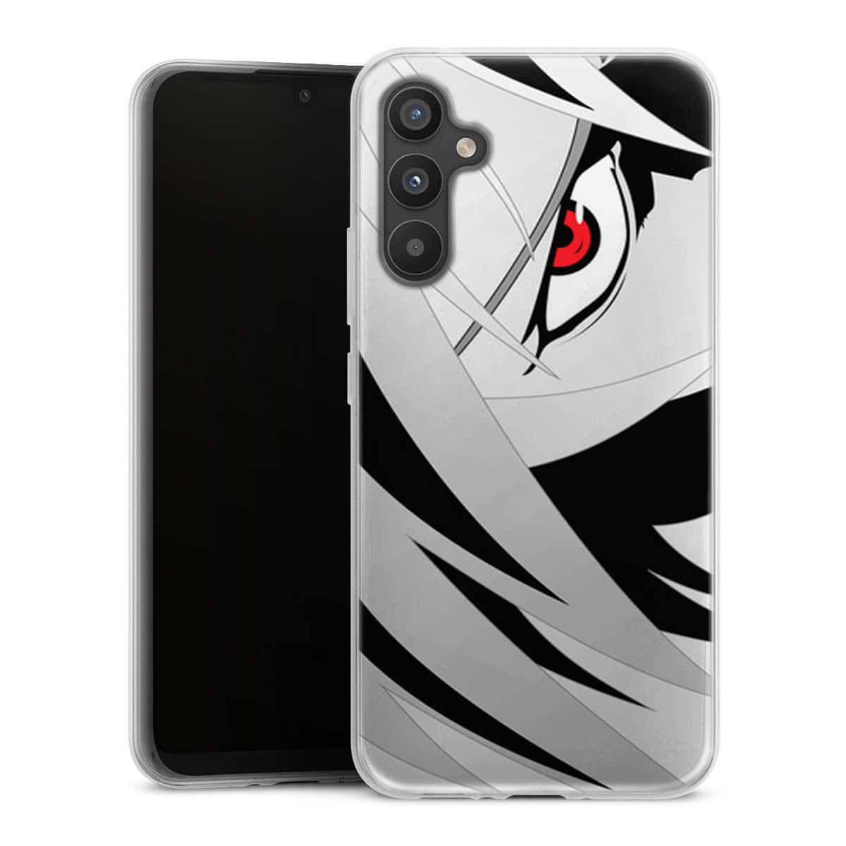 Coque Samsung Galaxy A G Naruto Kakashi Oeil Sharingan Silicone Plexi