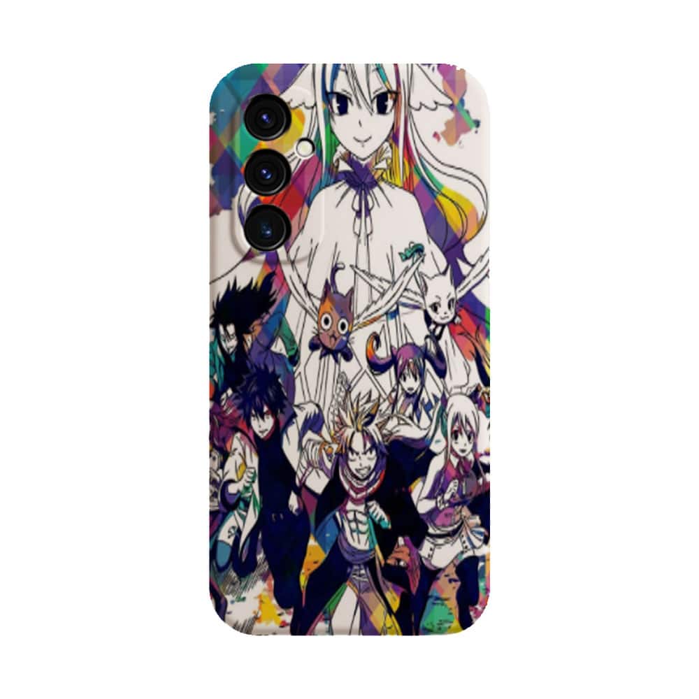 Coque Samsung Galaxy A05S Fairy Tail Colors Silicone Plexi