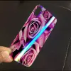 Coque Fleurs Roses pour iPhone 11 en Plexi-glass