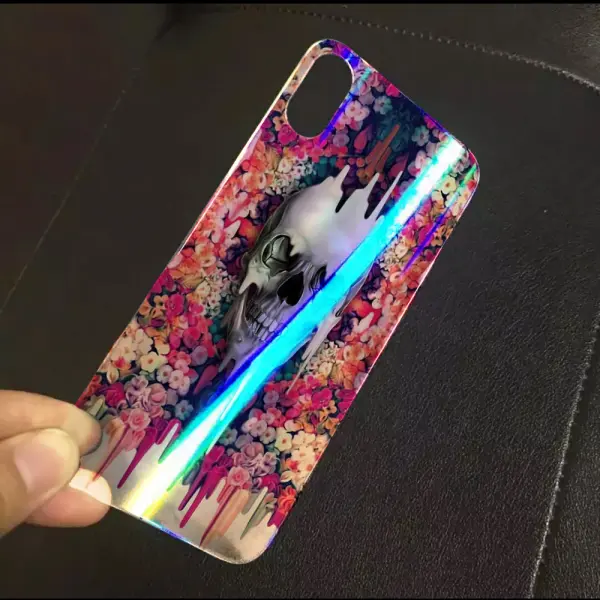 Crane Floral - Coque iPhone X Flexi Glas