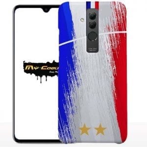 Coque Huawei MATE 20 / MATE 20 LITE / MATE 20 PRO Foot France PERSONNALISABLE