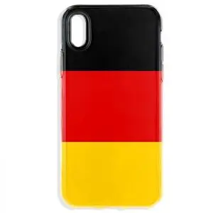 Coque iPhone XR Drapeau Allemagne