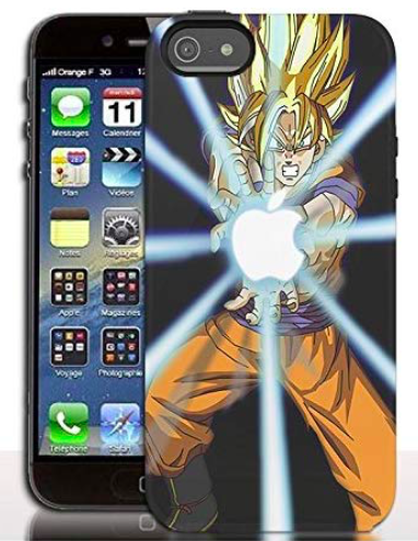 Coque iPhone 5 Dragon Ball z / Housse iPhone 5s, SE / Silicone