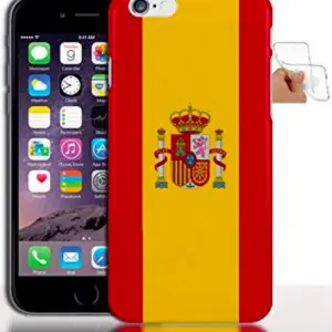 Coque iPhone 6 / 6S PLUS Drapeau Espagne / Silicone