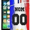 Coque iPhone 5 / 5S / SE Foot France 2 Etoiles personnalisable