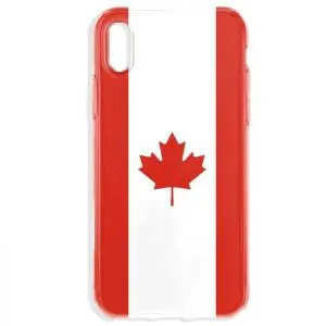 Coque iPhone XR Drapeau Canada