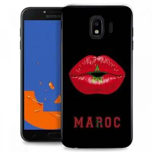 Coque Samsung Galaxy J4 2018 / J4 PLUS Kiss Maroc / Housse TPU