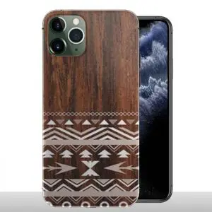 Coque Silicone iPhone 11 / 11 PRO / 11 PRO MAX Tribal Wood