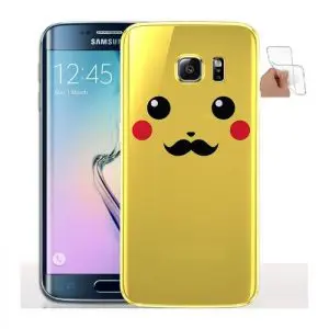 Coque Samsung Galaxy S6 Pika Moustaches / S6 Edge