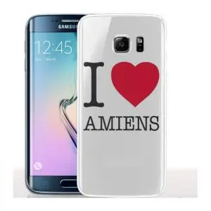 Coque Samsung Galaxy S6 Love Amiens / S6 Edge / Gel Silicone