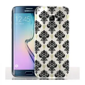 Coque Samsung Galaxy S6 Arabesque Damask / S6 Edge / Silicone