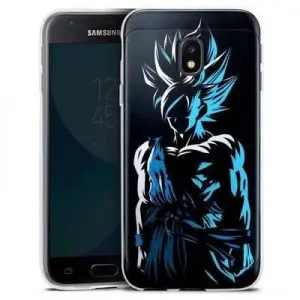 Coque Samsung J3 2017 Dbz Blue / Manga / Housse Tpu
