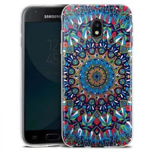 Coque Samsung J3 2017 Mandala Explosion / Housse Fun / Silicone