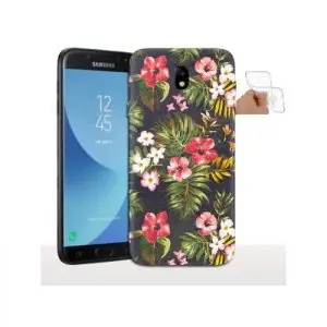Coque Samsung J3 2017 Floral Tropical / Accessoire a fleurs
