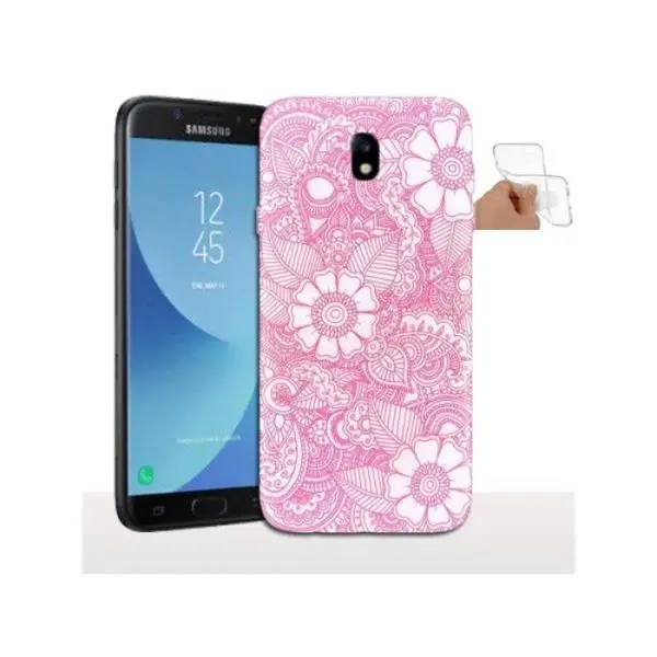 Coque Samsung J3 2017 Fleurs Roses / Protection antichocs