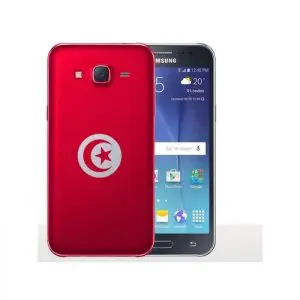 Coque Samsung J5 2017 Drapeau Tunisien / Housse pour smartphone