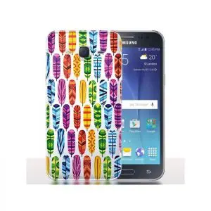 Coque Samsung J5 2017 Plumes Sauvages / housse tpu