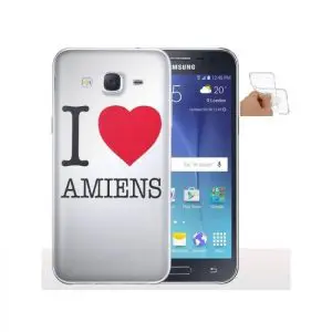 Coque Samsung J5 2016 I love Amiens
