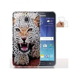 Coque Samsung J5 2016 Leopard Féroce / Housse Tpu pour J510