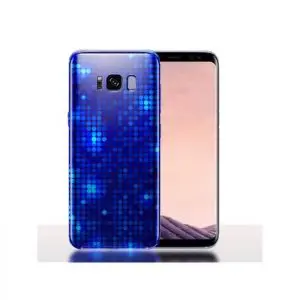 Coque Samsung S8 / S8 PLUS Coque Disco Paillettes Bleues