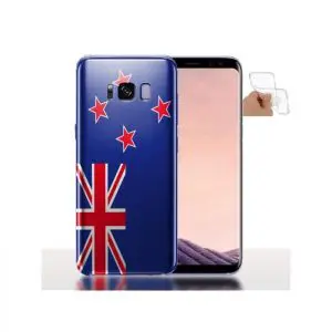Coque Samsung S8 / S8 PLUS Drapeau Nouvelle Zélande / Tpu