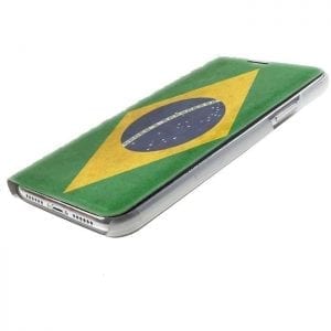 Etui iPhone XR Drapeau Brésil Vintage