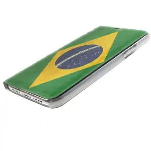 Etui iPhone XR Drapeau Brésil Vintage
