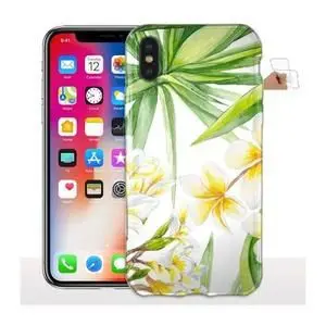 Coque iPhone X / XS Tropical Watercolor