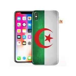 Coque iPhone X / XS Drapeau Algérie