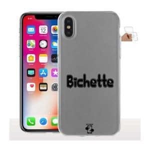 Coque iPhone XS / X Silicone Bichette