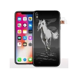 Coque iPhone X / XS Cheval Au Galop Silicone