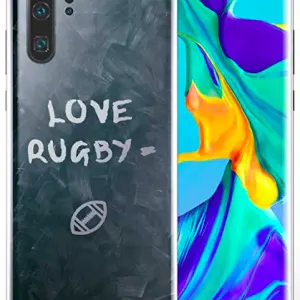 Coque Huawei P30 / P30 PRO Love Rugby en gel silicone