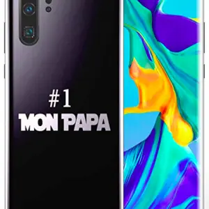 Coque Huawei P30 / P30 PRO Papa Number 1 - Special Fête des Pères.