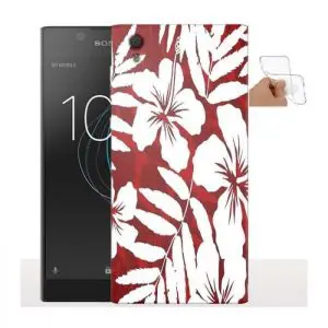 Coque Sony Xperia L1 Fleurs Rouges Hawaï