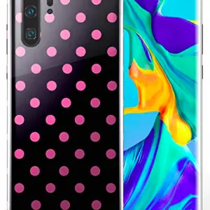 Coque Huawei P30 / P30 PRO Pois Roses - Silicone gel