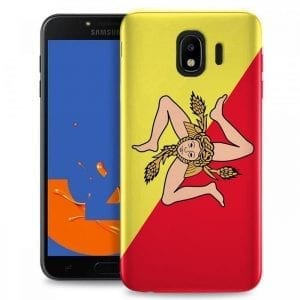 Coque Samsung J4 2018 Drapeau Sicile