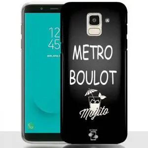 Coque Samsung J6 2018 Metro Boulot Mojito