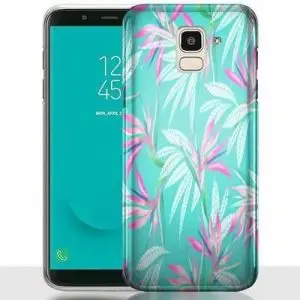 Coque Samsung J6 2018 / J6 PLUS Tropical Water Flowers