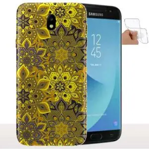 Coque Samsung J6 2018 / J6 PLUS Fleur Jaune de l'Islam