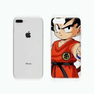 Goku Petit - Protection iPhone SE 2020 - Silicone - Face