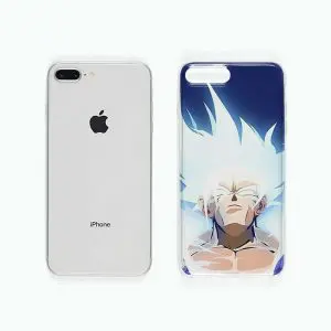 Sangoku Ultra Instinct - Coque iPhone SE 2020 - Vue Telephone