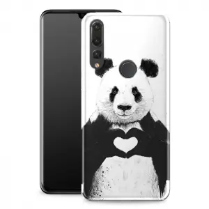 Coque silicone Huawei P30 Lite Panda Love