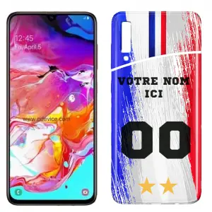 Equipe Foot France - Coque Samsung A70